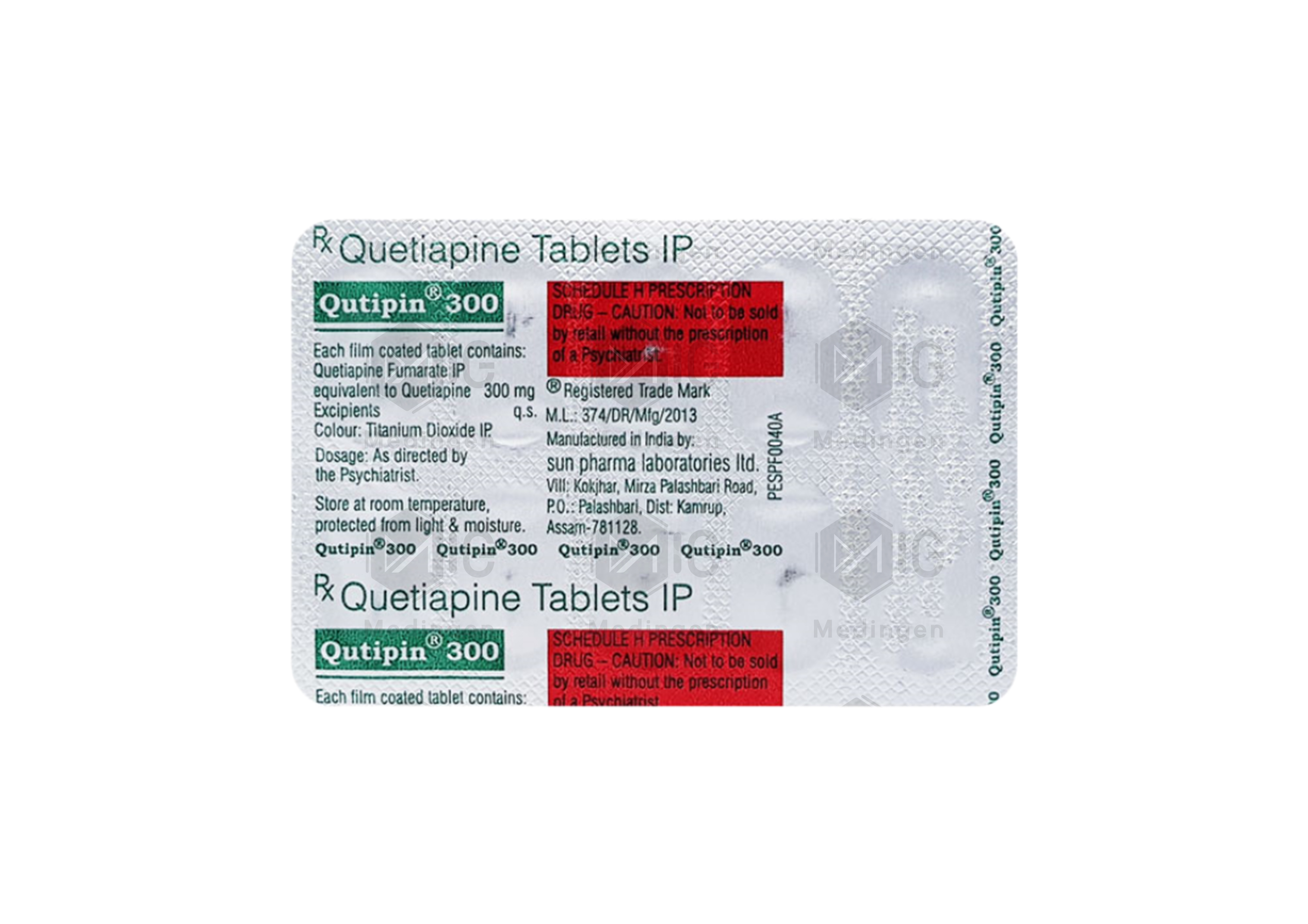 QUTIPIN 300MG